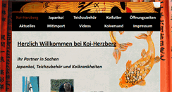 Desktop Screenshot of koi-herzberg.de